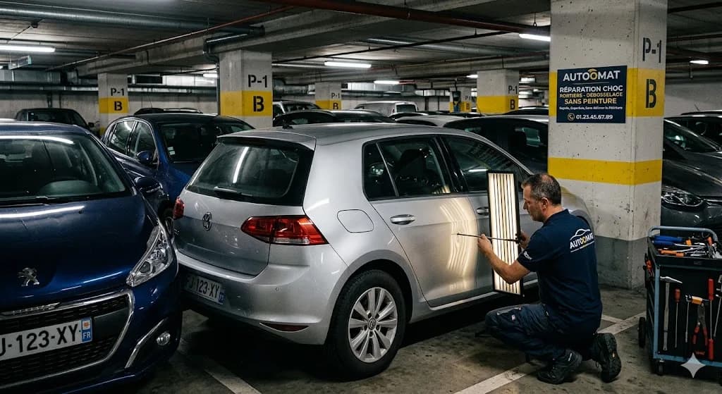 Débosselage sans peinture par Autoomat